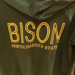 NDSU Bison Zip up Hoodie Sweatshirt